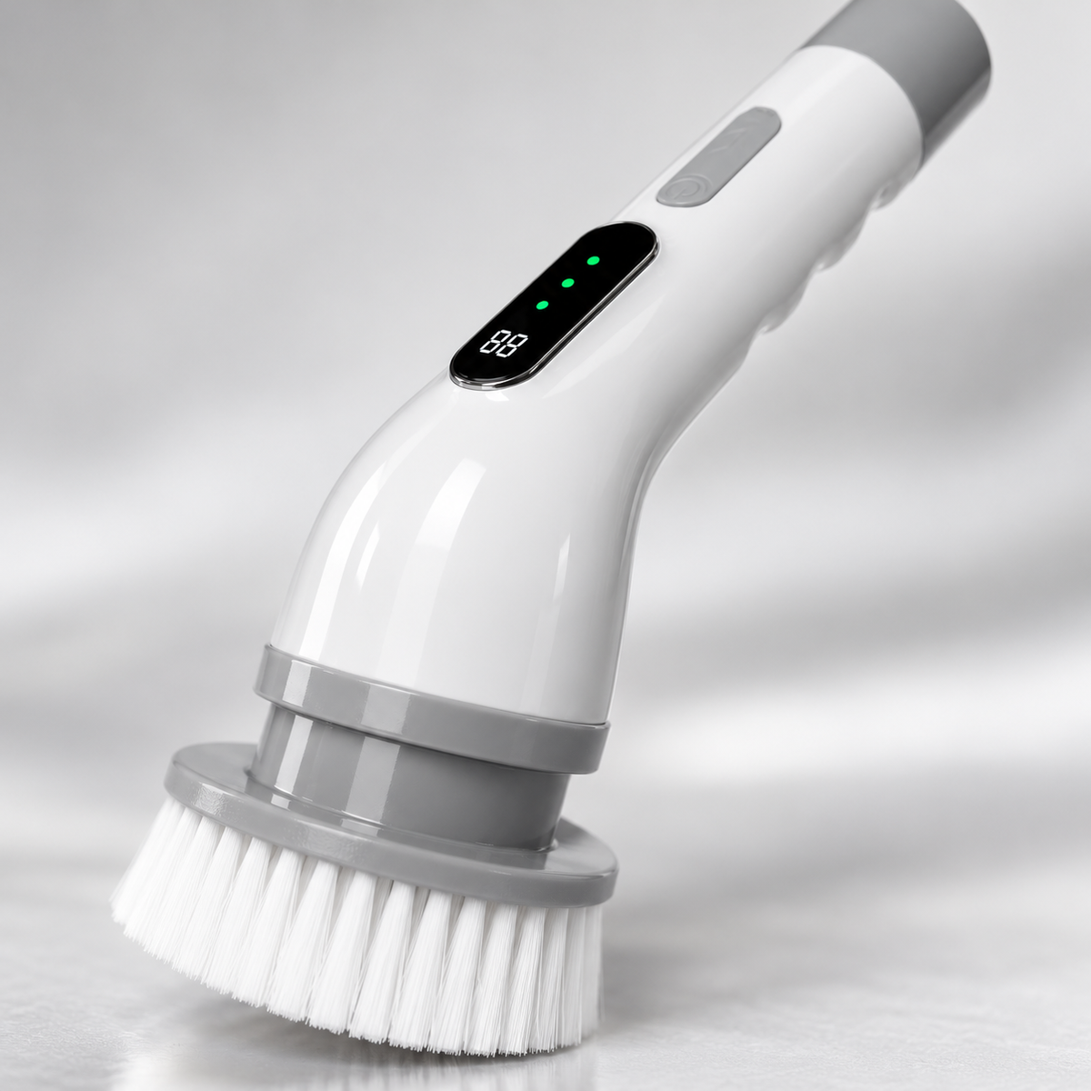 🧽 Cordless Scrubber | Plastic Body for Bathrooms | Housewarming Shine