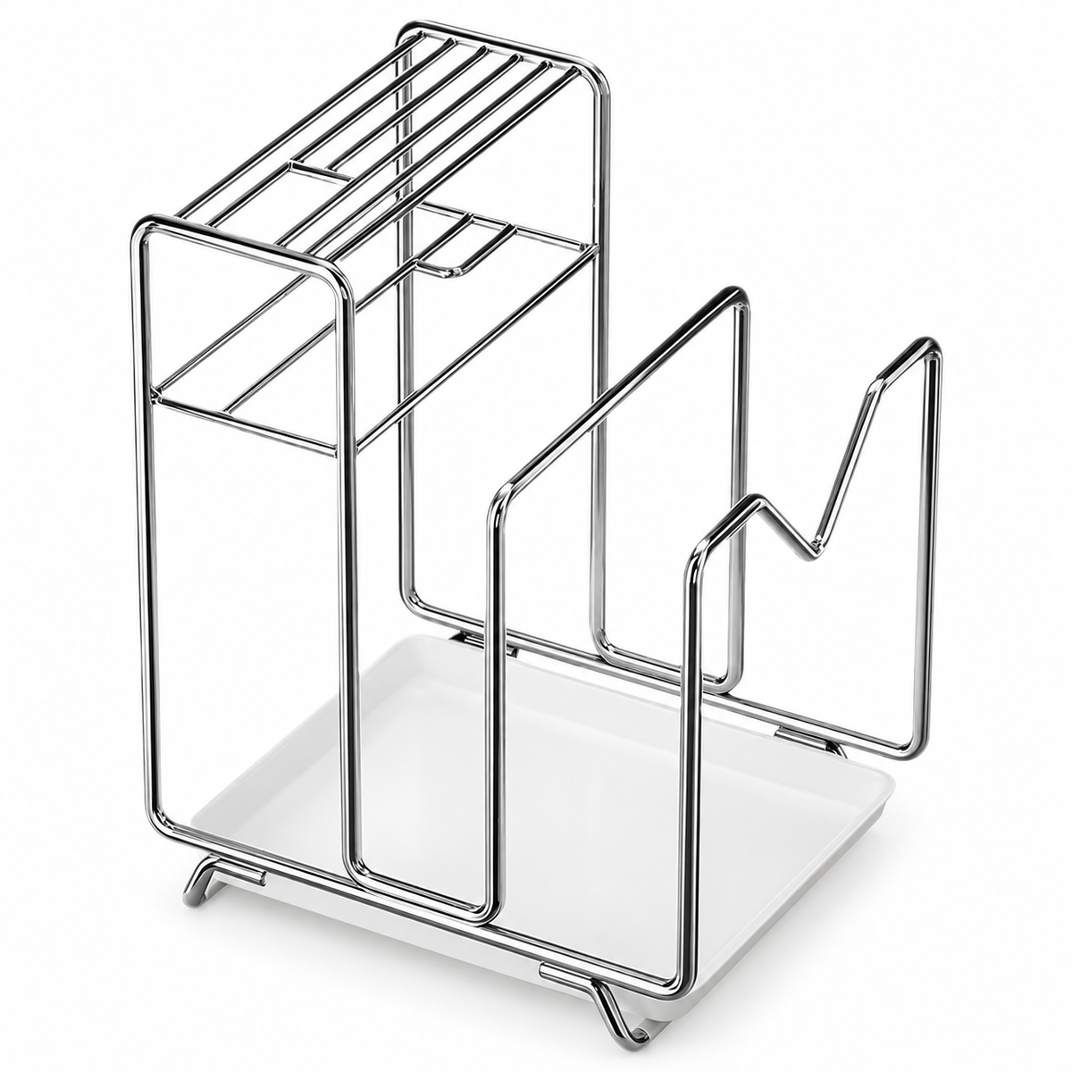 🔪 Organizer | Stainless Steel Countertop | Housewarming Gift | Sleek Silhouette