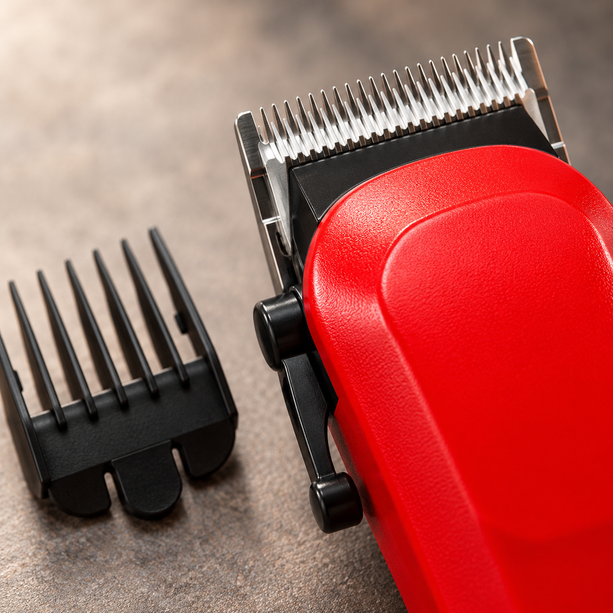 🐾 Pet Clippers | Steel Blades | Home Grooming | Owners | Red Finish