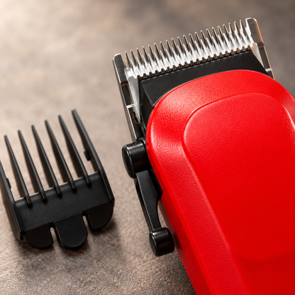 🐾 Pet Clippers | Steel Blades | Home Grooming | Owners | Red Finish