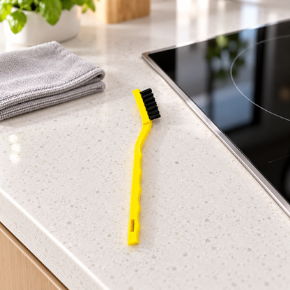 🧽 Cooktop-Cleaning | Nylon Brush for Kitchens | Housewarming Gift, Precision