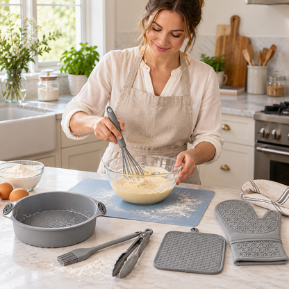 🥣 Baking Essentials | Silicone Prep | Chic Baker Gift Set
